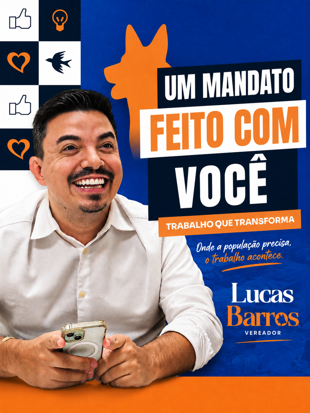 Um mandato feito com você — Lucas Barros Vereador